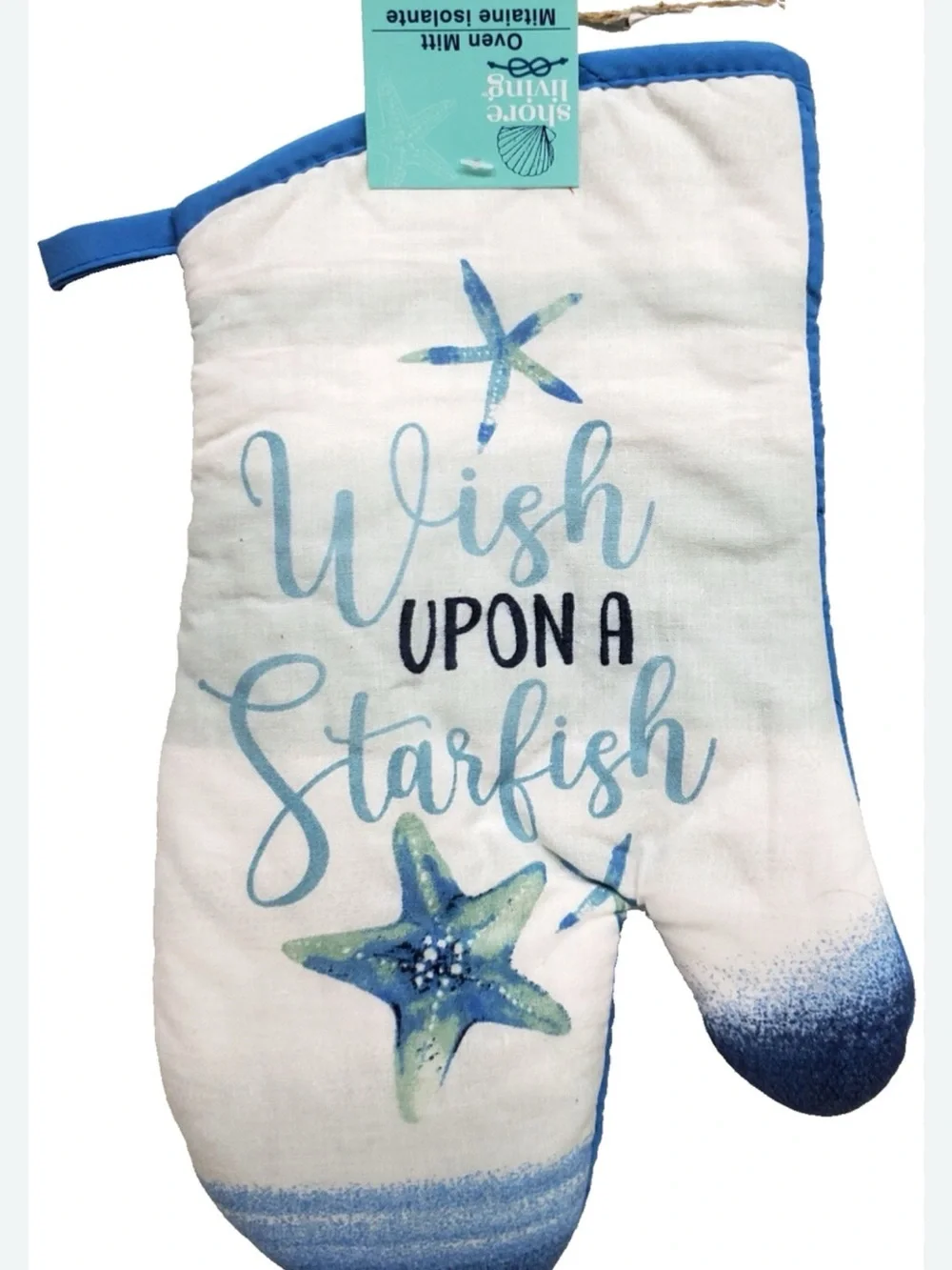 Coastal 'Wish Upon A Starfish' Kitchen Set - Blue